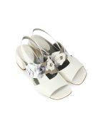 Ixos White Sandal With Decorations IXOS White Sandal With Decorations - Latte (White)