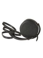 Marc Jacobs Logo Plaque Zip-around Shoulder Bag Marc Jacobs Logo Plaque Zip-around Shoulder Bag - Black