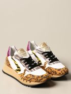 Valsport Sneakers Magic Valsport Sneakers In Suede And Nylon Valsport Sneakers Magic Valsport Sneakers In Suede And Nylon - Beige