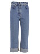 Philosophy di Lorenzo Serafini Regular Fit Cropped Jeans Philosophy di Lorenzo Serafini Regular Fit Cropped Jeans - Blue