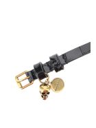 Double Wrap Skull Bracelet Alexander McQueen Double Wrap Skull Bracelet - Black