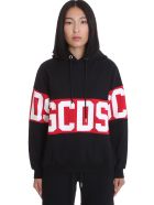 Sweatshirt In Black Cotton GCDS Sweatshirt In Black Cotton - Black