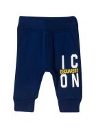 Dsquared2 Blue Sports Trousers Dsquared2 Blue Sports Trousers - Blu