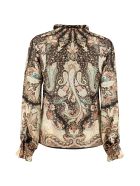 Etro Silk-cotton Blend Shirt Etro Silk-cotton Blend Shirt - Multicolor