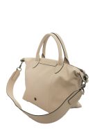 Longchamp Le Pliage Cuir - Top Handle Bag S Longchamp Le Pliage Cuir - Top Handle Bag S - Pale Pink