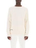 Skull Intarsia Sweater Alexander McQueen Skull Intarsia Sweater - Ivory/navy