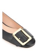 Bally Jackie Ballet Flats Bally Jackie Ballet Flats - 0100 BLACK (Black)