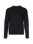 Alexander McQueen Boat Neck Pullover Alexander McQueen Boat Neck Pullover - Black Red