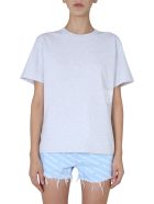 T by Alexander Wang Crew Neck T-shirt T by Alexander Wang Crew Neck T-shirt - Light Heather Grey