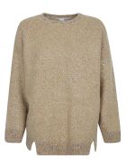 Sequined Long Jumper Stella McCartney Sequined Long Jumper - Camel