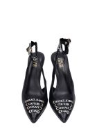 Versace Jeans Couture Pumps In Black Leather Versace Jeans Couture Pumps In Black Leather - black