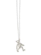 AMBUSH Necklace With Teddy Pendant AMBUSH Necklace With Teddy Pendant - ARGENTO