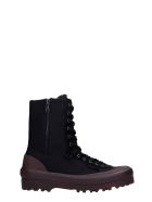 Superga Cotseu Sneakers In Black Canvas Superga Cotseu Sneakers In Black Canvas - black