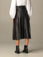 Hilfiger Collection Skirt Hilfiger Collection Longuette Skirt In Leather Hilfiger Denim Hilfiger Collection Skirt Hilfiger Collection Longuette Skirt In Leather - Black