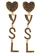 Saint Laurent Earrings Saint Laurent Earrings - Or Laiton Noir