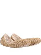 Melissa Gold Ballerina Flats For Girl Melissa Gold Ballerina Flats For Girl - Gold