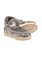 Mou Silver Teen Eskimo Boots Mou Silver Teen Eskimo Boots - Silver