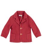De Cavana Newborn Striped Jacket De Cavana Newborn Striped Jacket - Bordeaux