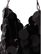 Paco Rabanne 'sparkle Hobo' Plastic Shoulder Bag Paco Rabanne 'sparkle Hobo' Plastic Shoulder Bag - Black