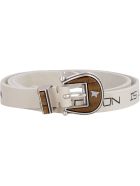 Golden Goose Rodeo Printed Leather Belt Golden Goose Rodeo Printed Leather Belt - White