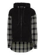Hoodie Palm Angels Hoodie - Blackwhite