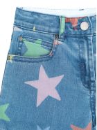 Stella McCartney Multicolor Stars Denim Shorts Stella McCartney Multicolor Stars Denim Shorts - Denim