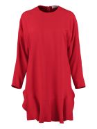 RED Valentino Crepe Cady Dress RED Valentino Crepe Cady Dress - red