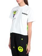 Cropped T-shirt Barrow Cropped T-shirt - Bianco