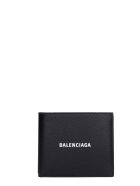 Balenciaga Wallet In Black Leather Balenciaga Wallet In Black Leather - black