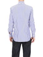 Mazzarelli Striped Shirt Mazzarelli Striped Shirt - RIGA BLU FDO BIANCO (White)