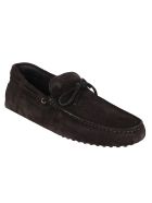 Black Suede Loafers Tod's Black Suede Loafers - Black