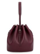 Jil Sander Mini Leather Bucket-bag Jil Sander Mini Leather Bucket-bag - Red-purple or grape
