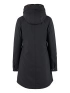 Military Technical Fabric Parka With Internal Removable Down Jacket Woolrich Military Technical Fabric Parka With Internal Removable Down Jacket - Nero