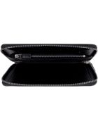 Prada Saffiano Leather Ziparound Wallet Prada Saffiano Leather Ziparound Wallet - black