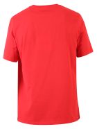 Branded T-shirt MSGM Branded T-shirt - RED