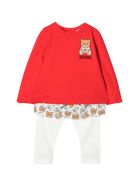 Two Pieces Set With Red Top Moschino Two Pieces Set With Red Top - Var. uni
