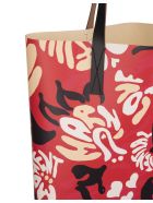 Floral Print Shopper Bag Marni Floral Print Shopper Bag - Red/white