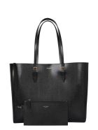 Saint Laurent Shopping Bag E / W Boucle Saint Laurent Shopping Bag E / W Boucle - NERO