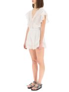 Isabel Marant Étoile Sangallo Cotton Jumpsuit Isabel Marant Étoile Sangallo Cotton Jumpsuit - WHITE (White)