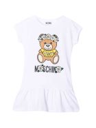 Moschino White Dress With Toy Print Moschino White Dress With Toy Print - Bianco