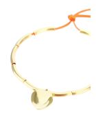 Timeless Pearly Heart Choker Necklace Timeless Pearly Heart Choker Necklace - GOLD (Gold)