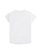 Kenzo Kids Cotton Crew-neck T-shirt Kenzo Kids Cotton Crew-neck T-shirt - White