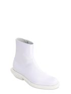 Nylon Ankle Boots MM6 Maison Margiela Nylon Ankle Boots - Bianco