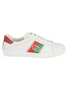 Gucci Side Logo Detail Sneakers Gucci Side Logo Detail Sneakers - White