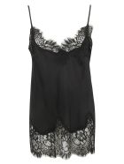 Gold Hawk Laced Detail Top Gold Hawk Laced Detail Top - Black