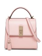 Salvatore Ferragamo Boxyz Handbag In Pink Leather Salvatore Ferragamo Boxyz Handbag In Pink Leather - Pink
