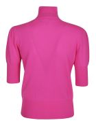 Blumarine High-neck Embellished Top Blumarine High-neck Embellished Top - Fuxia