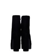 The Seller High Heels Ankle Boots In Black Suede The Seller High Heels Ankle Boots In Black Suede - black