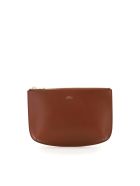 A.P.C. Sarah Leatherclutch A.P.C. Sarah Leatherclutch - BROWN