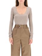 Gabriela Hearst Emily Bodysuit Gabriela Hearst Emily Bodysuit - TAUPE (Beige)